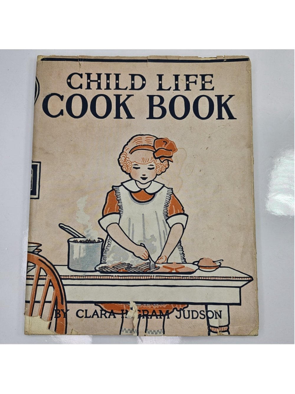 1926 Child Life Cook Book Clara Ingram Judson Rand McNally Rare Dust Jacket